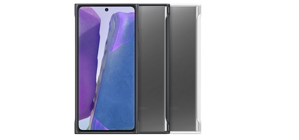 Etui SAMSUNG Protective cover do Galaxy Note 20 EF-GN980CBEGEU Czarny widok tył przód