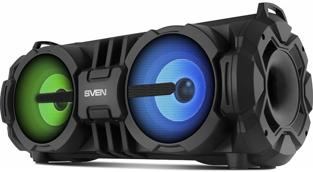 GŁOŚNIK MOBILNY SVEN PS-485 CZARNY podświetlenie LED