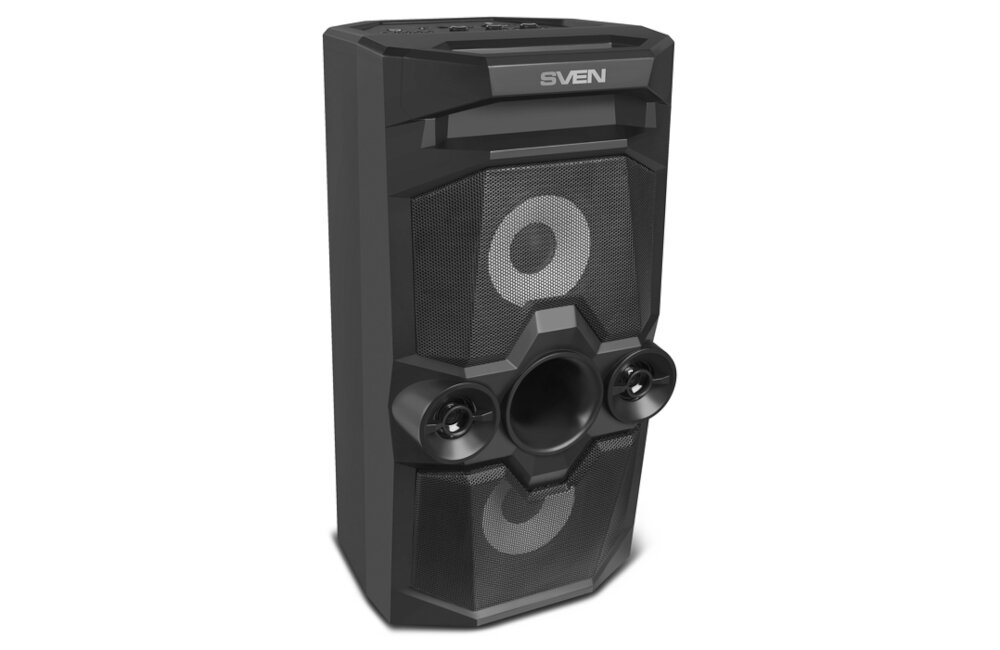 GŁOŚNIK MOBILNY SVEN PS-650 CZARNY Bluetooth złącza gniazda SD USB AUX