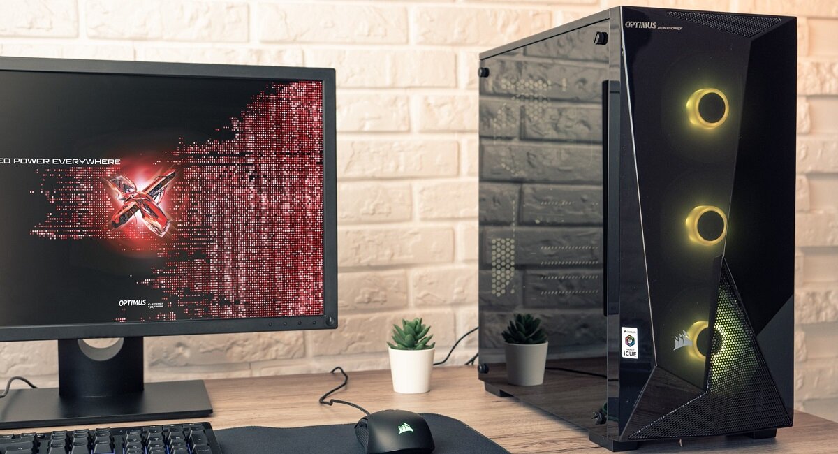 Komputer OPTIMUS E-Sport GB450T-CR3 Graj bez przeszkód Bez żadnych problemów możesz uruchomić kilka aplikacji jednocześnie