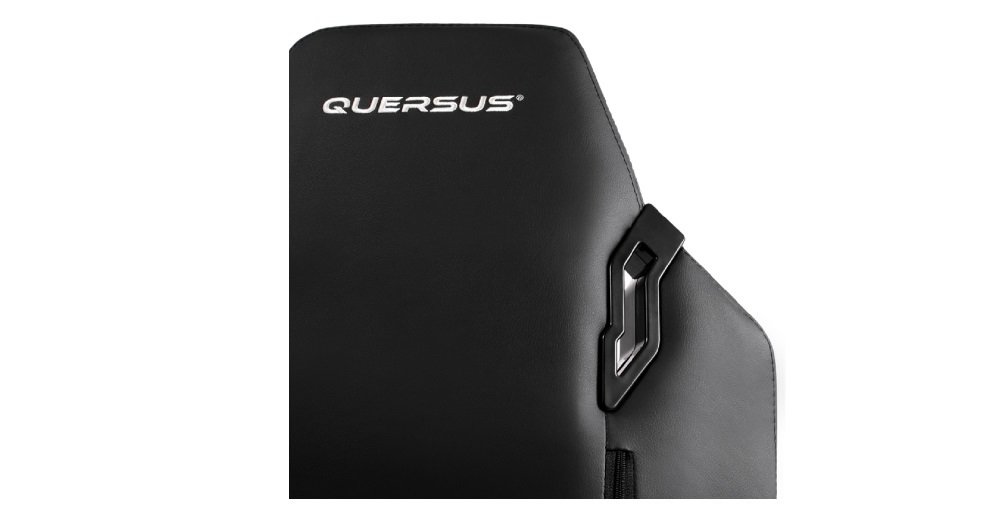 Fotel QUERSUS Evos 302 Czarny widok oparcie zoom