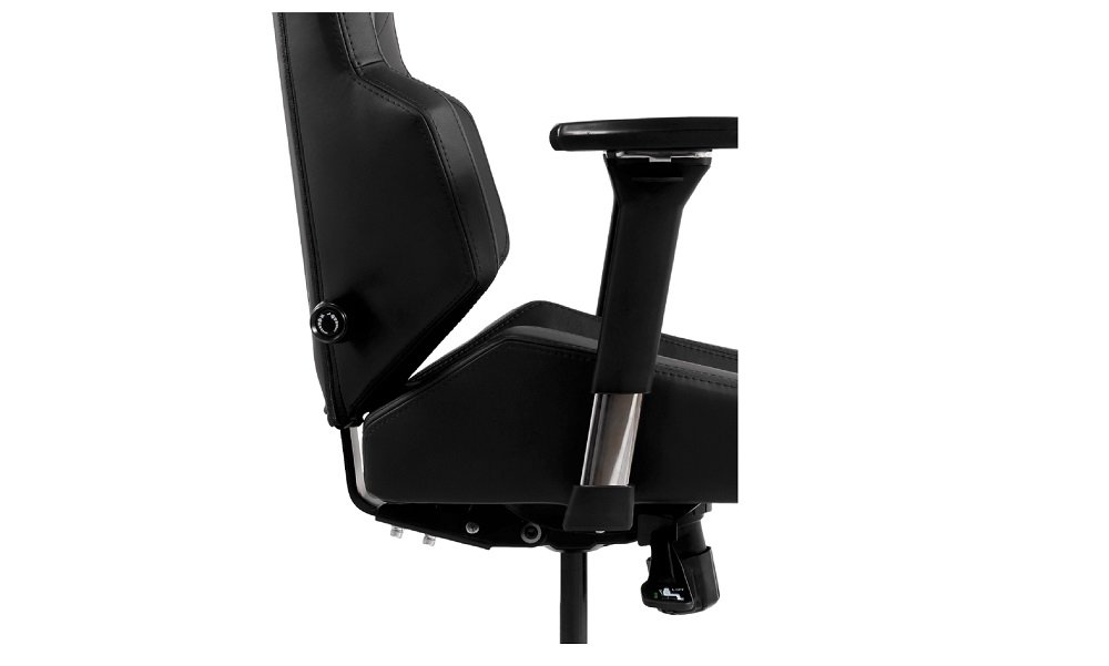 Fotel QUERSUS Evos 302 Czarny regulacja podłokietników