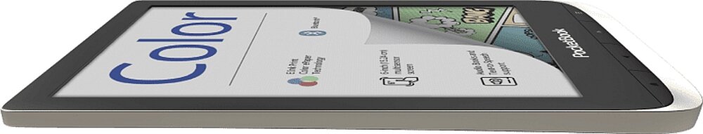 Czytnik E-Booków POCKETBOOK 633 Color  ekran pojemność bateria waga wykonanie dysk rozdzielczość 