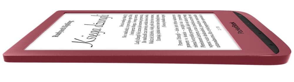 Czytnik E-Booków POCKETBOOK Touch Lux 5 ekran rozdzielczość bateria obudowa wielkość przekątna matryca pojemność książki ebooki złącza porty ładowanie łączność rozmiar wielkość 