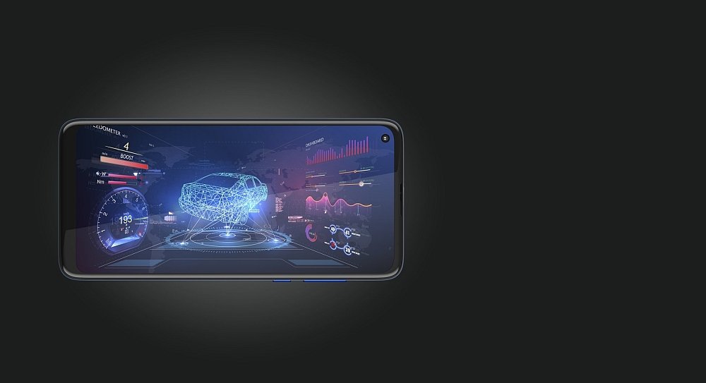 Smartfon MOTOROLA Moto G8 ekran wyświetlacz