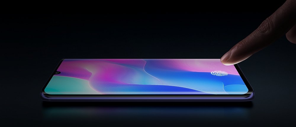 Smartfon XIAOMI Mi Note 10 Lite blokada czytnik linii papilarnych 