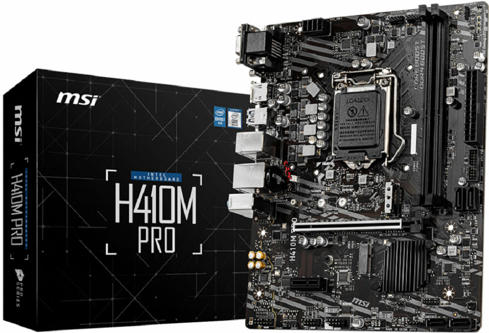 Płyta główna MSI H410M Pro - plyta glowna MSI