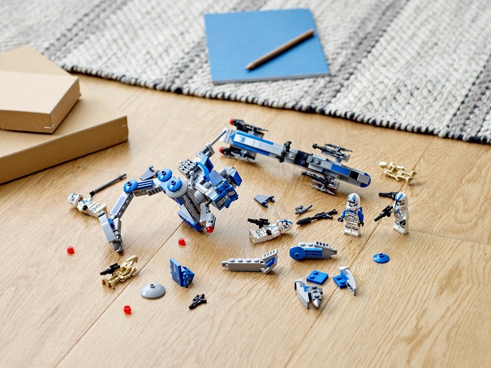 LEGO Star Wars Żołnierze klony z 501 legionu 75280 zabawa frajda