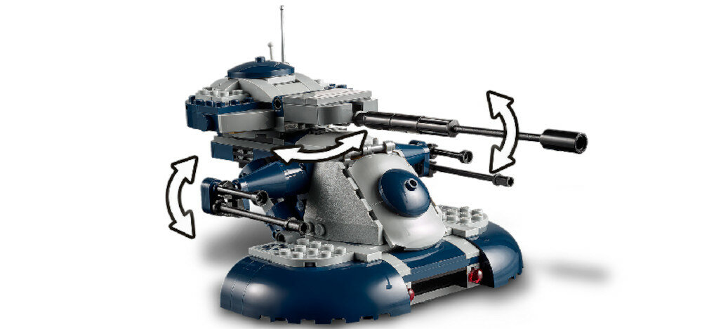 LEGO Star Wars Czołg opancerzony AAT 75283 czołgi