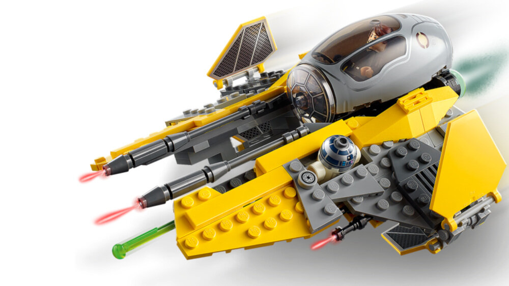 LEGO Star Wars Jedi Interceptor Anakina  - działka