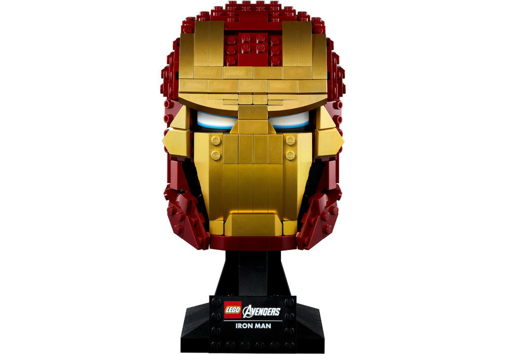 LEGO Marvel Hełm Iron Mana 76165 wyglad front