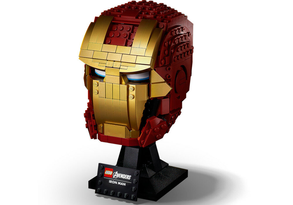 LEGO Marvel Hełm Iron Mana 76165 stres zabawa