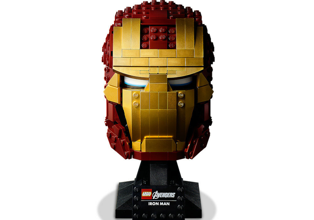 LEGO Marvel Hełm Iron Mana 76165 jakosc standard