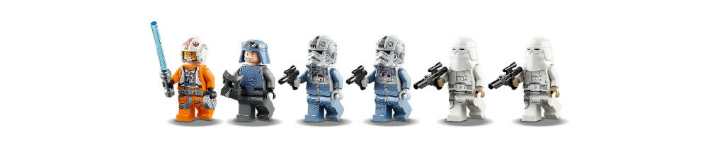 LEGO Star Wars AT-AT 75288 broń figurki