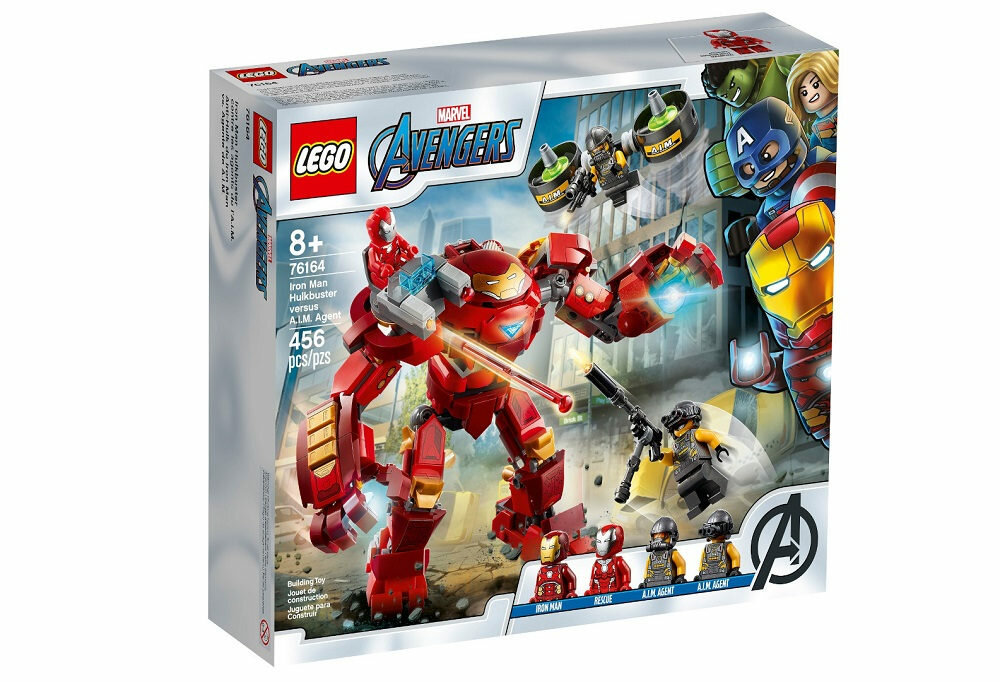 LEGO Marvel Hulkbuster Iron Mana kontra agenci A.I.M. - Marvel Hulkbuster Iron Mana satysfakcjonująca zabawa pudełko