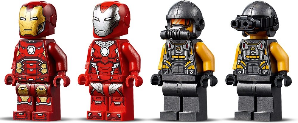 LEGO Marvel Hulkbuster Iron Mana kontra agenci A.I.M. - rozwój kreatywności zabawka dla każdego