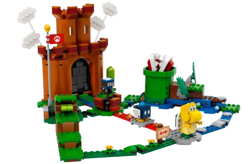 LEGO Super Mario Twierdza strażnicza zestaw rozszerzający 71362 Pobudza kreatywność poprawia koncentrację