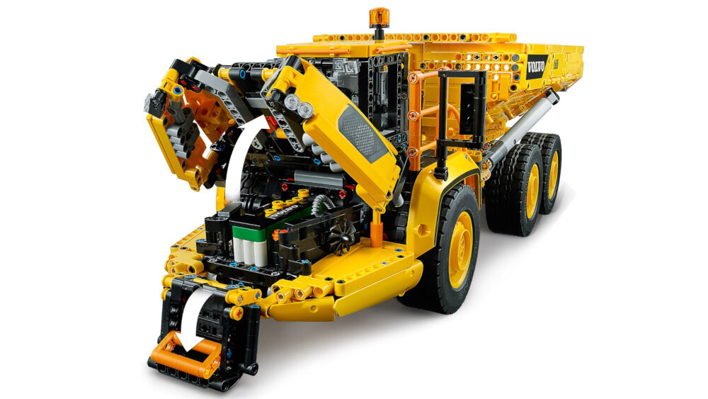 LEGO Technic Wozidło przegubowe Volvo - baterie