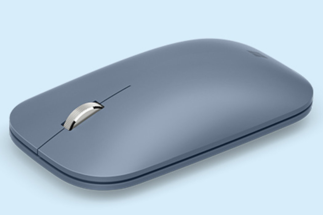 Mysz MICROSOFT Surface Mobile Mouse Platynowy wygoda uniwersalność ergonomia komfort