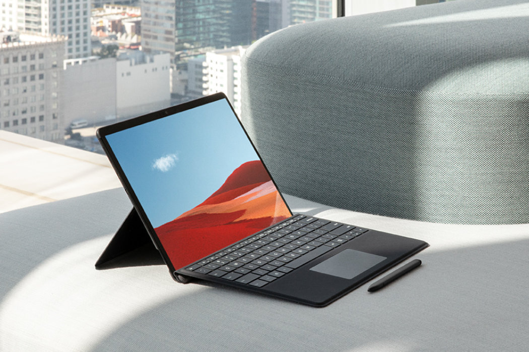 Klawiatura Microsoft Surface Pro Signature Type Cover X kolory materiał luksus potęga rzeczywistość konstrukcja wygoda wszechstronność