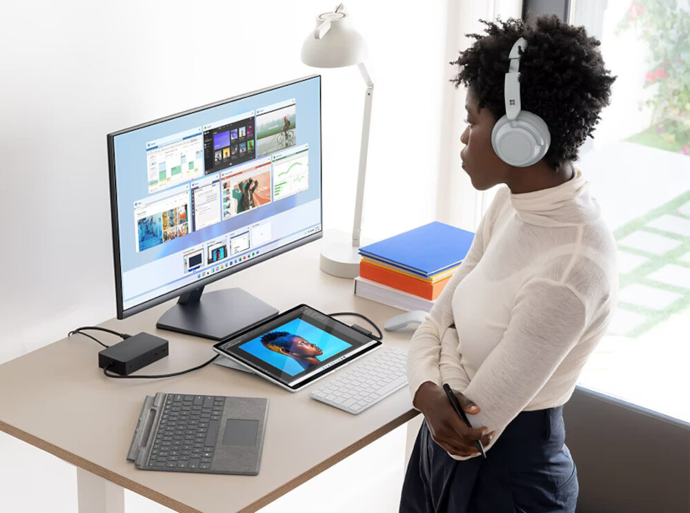 Zestaw MICROSOFT Type Cover Surface Pro X Signature Keyboard + Slim Pen Skos