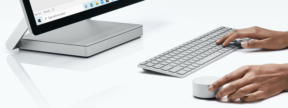 KLAWIATURA MICROSOFT SURFACE KEYBOARD pisanie wygoda komfort dbalosc szczegoly