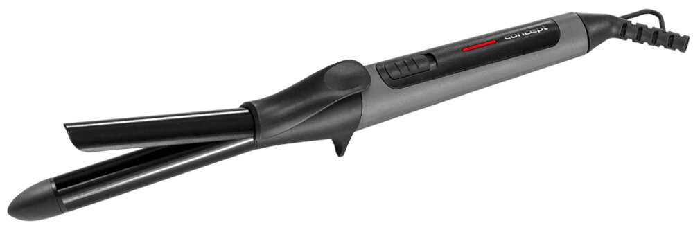Lokówka CONCEPT KK1180 temperatura do 180 °C loki latwa obsluga kleszcze pewny chwyt technologia PTC Ceramiczna powierzchnia Zabezpieczenie termiczne