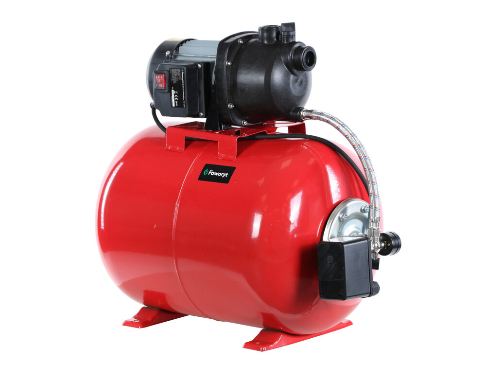 Hydrofor do wody FAWORYT FH1250 elektryczny nowoczesny z łatwością można przenieść stabilnie ustawić cała konstrukcja waży około 15 kg
