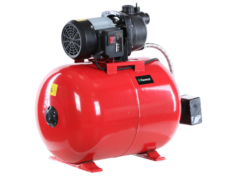 Hydrofor do wody FAWORYT FH1250 elektryczny stabilnie i prawidłowo wyprofilowane nóżki długi przewód