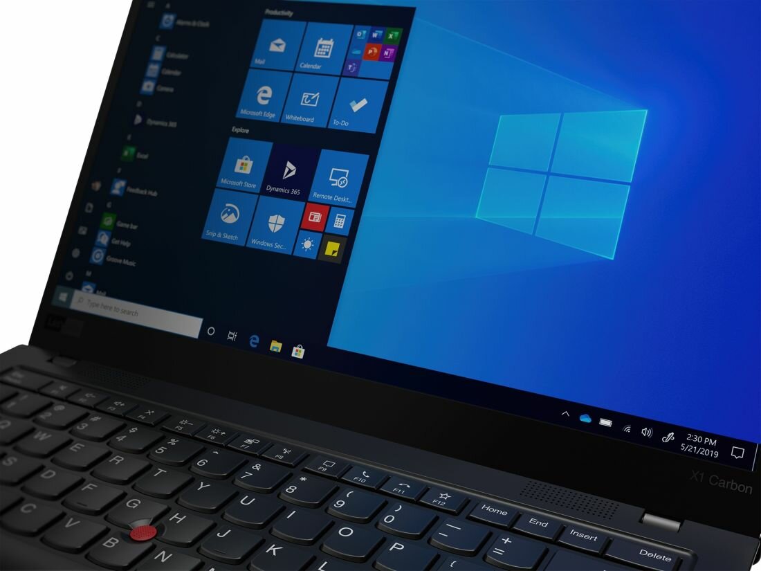 Laptop LENOVO ThinkPad X1 Carbon 8 - Podświetlana klawiatura