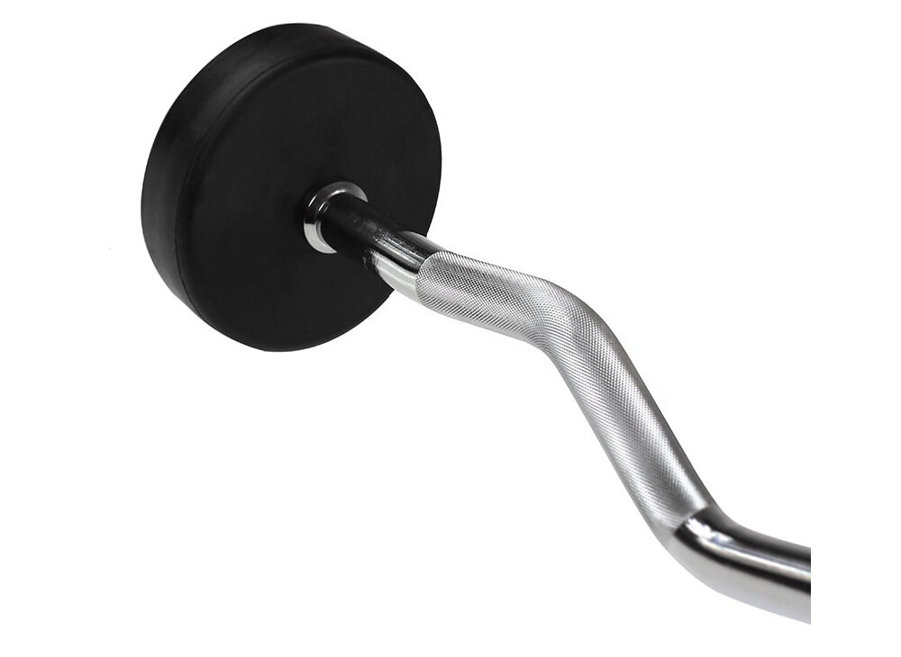 Sztanga HMS GSL-35 (35 kg) z wysokiej jakości komponentów z wysokiej jakości stali proces hartowania proces chromowania