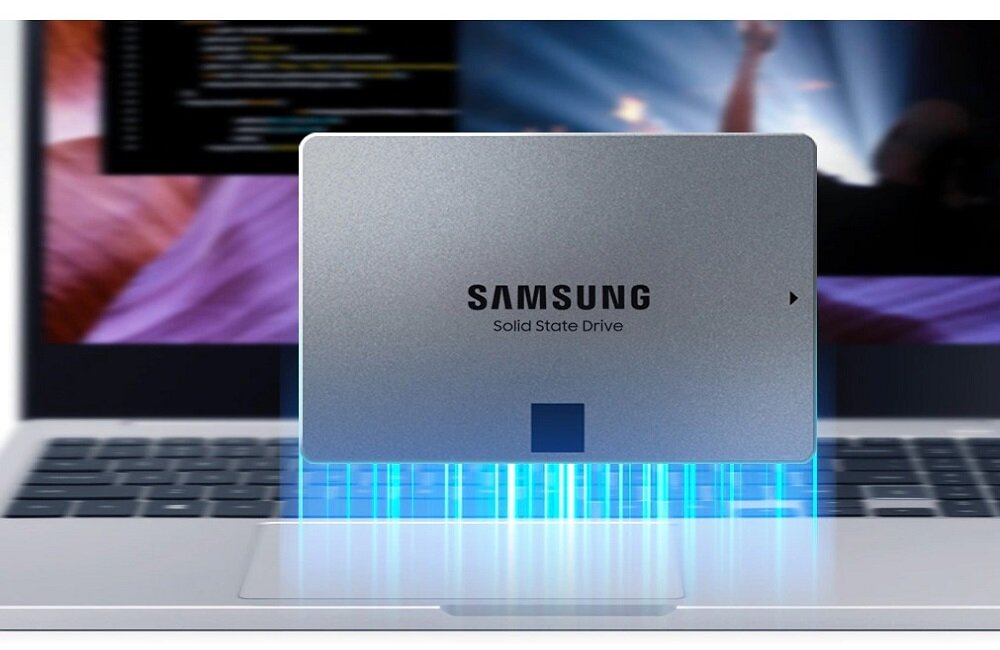 Dysk SAMSUNG 870 Qvo Niezawodny i trwały Ciesz się maksymalną pojemnością