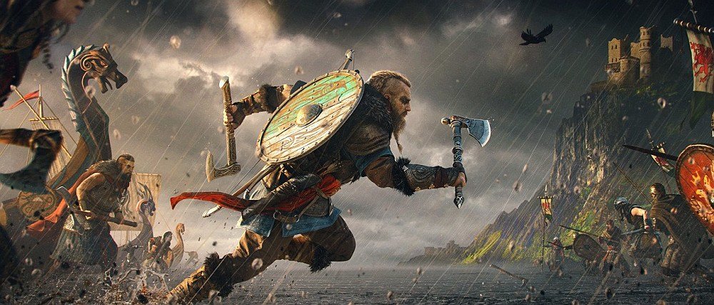 gry PC ps4 xbox 2019 2020 komputerowe na komputer najlepsze Assassin's Creed: Valhalla