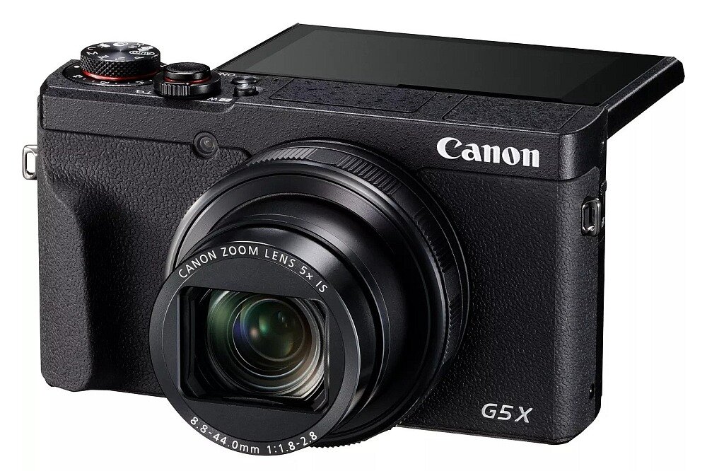 Aparat CANON PowerShot G5 X Mark II matryca obiektyw rozdzielczość bateria filmy nagrywanie autofocus ostrość przysłona wizjer ekran zoom ogniskowa