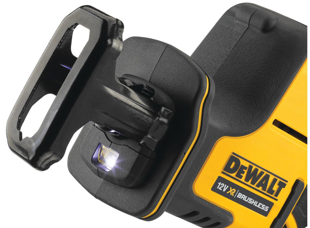 Piła szablasta DEWALT DCS312NT do typowych prac wyburzeniowych do niezwykle precyzyjnych zadań specjalnych inteligentny spust do zmiennej prędkości przełącznik blokady dioda LED