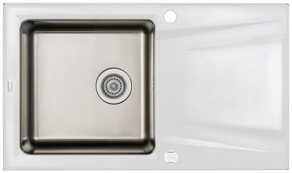 DEANTE Prime ZSR A113 zlewozmywak komora blat połysk powierzchnia ociekacz