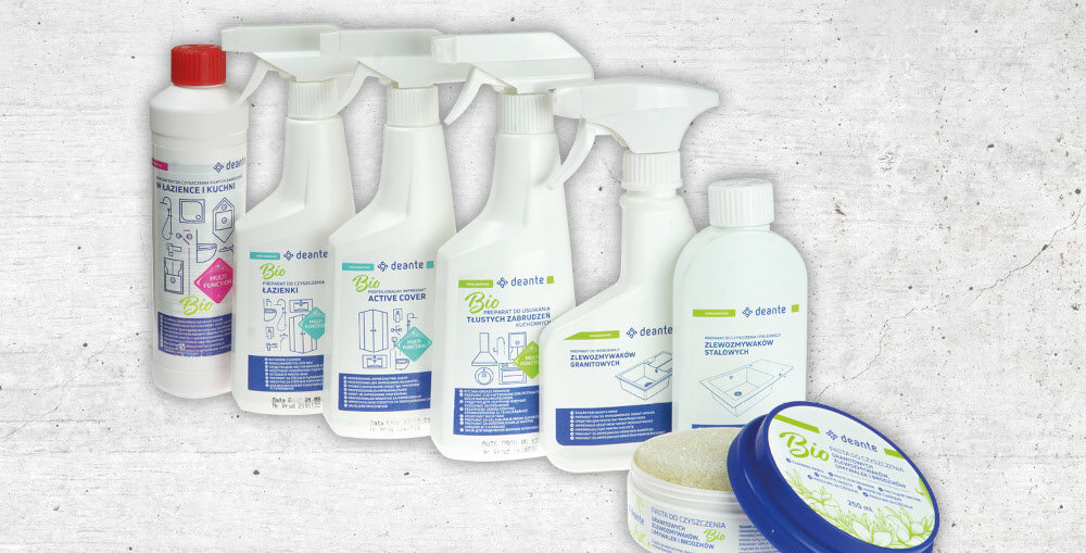 BATERIA WANNOWA NATYNKOWA DEANTE ALPINIA BGA 017M CHROM preparaty do czyszczenia bez smug