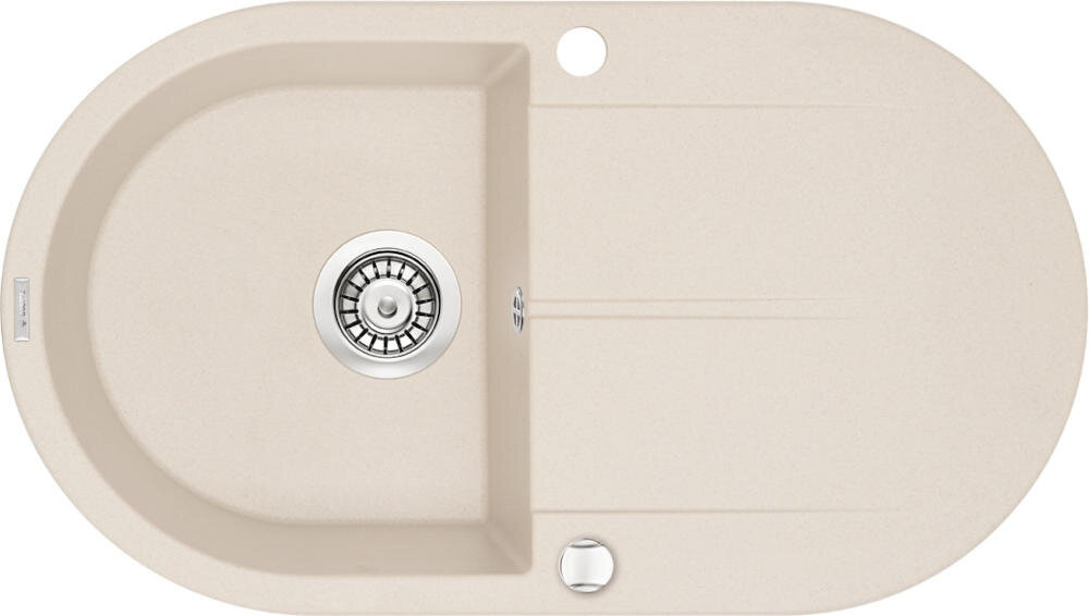 DEANTE Piva ZQI 511B zlewozmywak komora blat połysk powierzchnia przestrzeń robocza kuchnia ociekacz naczynia owoce warzywa