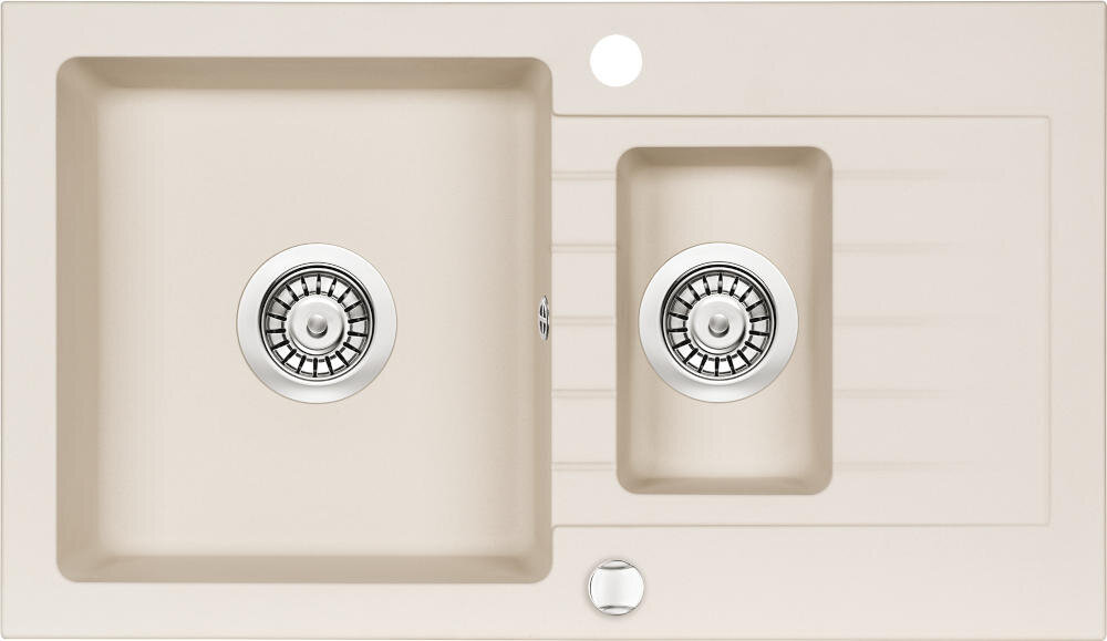 DEANTE Zorba ZQZ 5513 zlewozmywak komora blat połysk powierzchnia ociekacz osuszanie naczynia sztućce owoce warzywa woda przestrzeń rozmrażanie