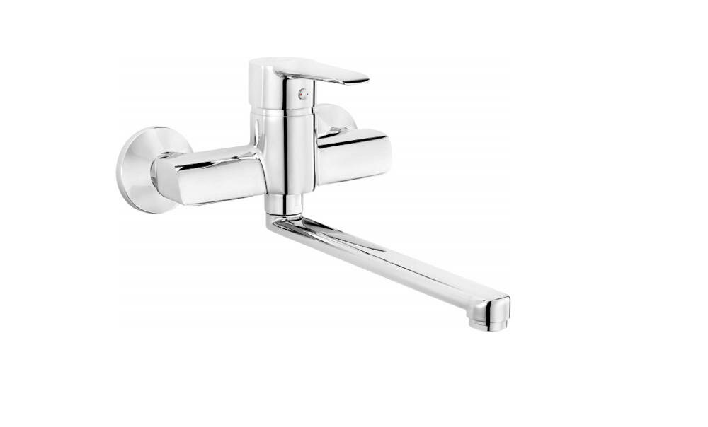 DEANTE Corio BFC 080M bateria kuchenna ozdoba element zlewozmywak ścienna jednodźwigniowa wylewka zmywanie funkcjonalność