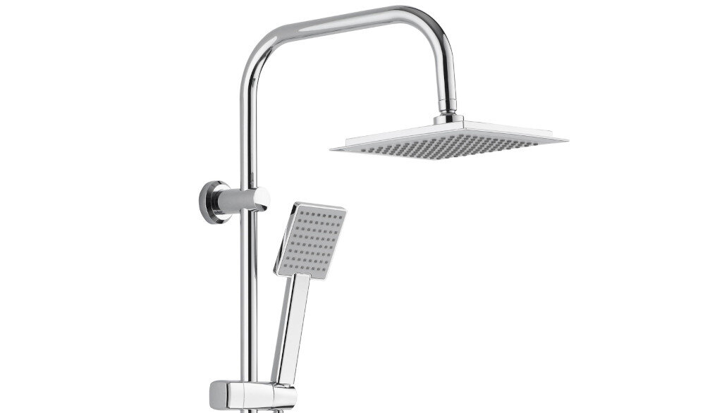 ZESTAW NATRYSKOWY DEANTE Neo Joko NBJ051K słuchawka drążek stal nierdzewna kolor chrom wanna prysznic