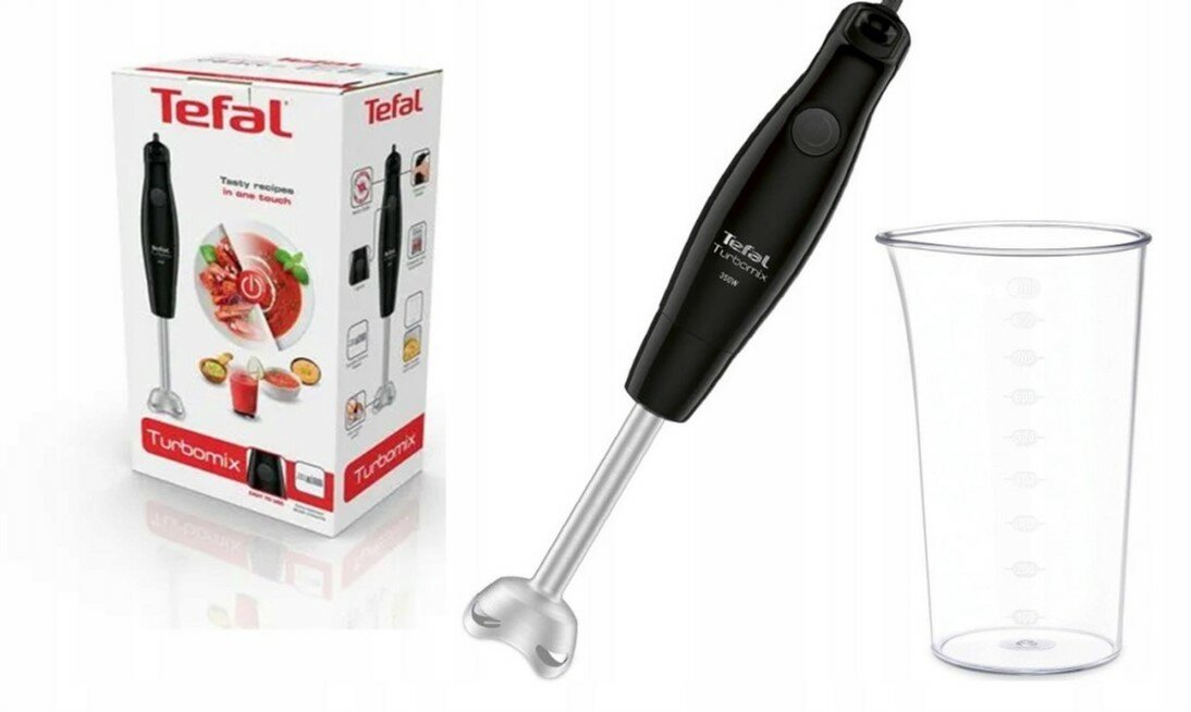 Blender TEFAL Turbomix HB121838 kuchnia gospodarstwo domowe stal nierdzewna jakość noże mocny silnik