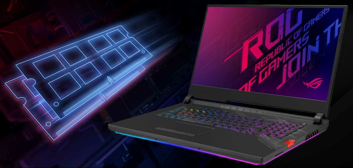 Laptop ASUS Rog Strix Scar 17 G732 G732LV G732LW G732LWS - RAM DDR4