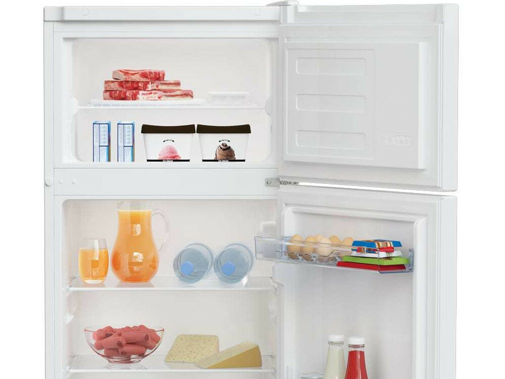 Lodówka BEKO RDSA240K30WN Srebrna szybkie mrożenie