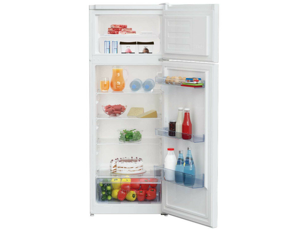 Lodówka BEKO RDSA240K30WN Srebrna cicha praca