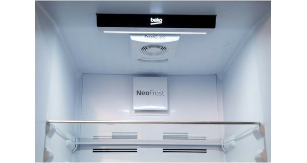Lodówka BEKO RCNA406E40DZWN Nofrost Biała LED oświetlenie eko rozwiązania