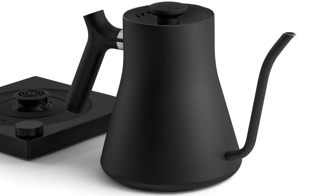 Czajnik FELLOW Stagg EKG Czarny Wbudowany stoper precyzja kontrola czas zaparzanie kawa parzenie