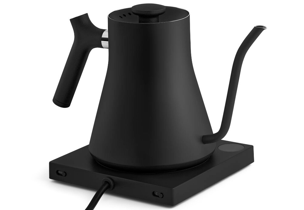 Czajnik FELLOW Stagg EKG Czarny oszczędność energii funkcja automatycznego wyłączenia uchwyt wykonanie tworzywo sztuczne ochrona wygoda użytkowanie