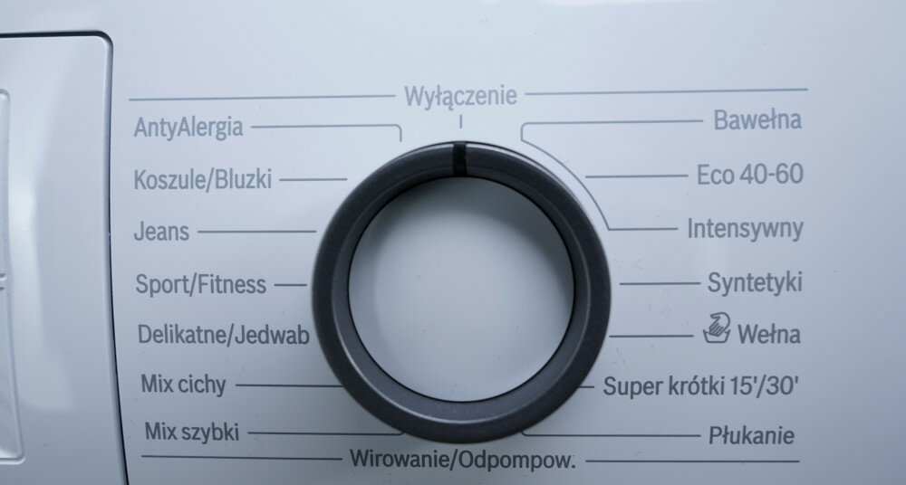 Pralka BOSCH WAN2418SPL program Super Krótki