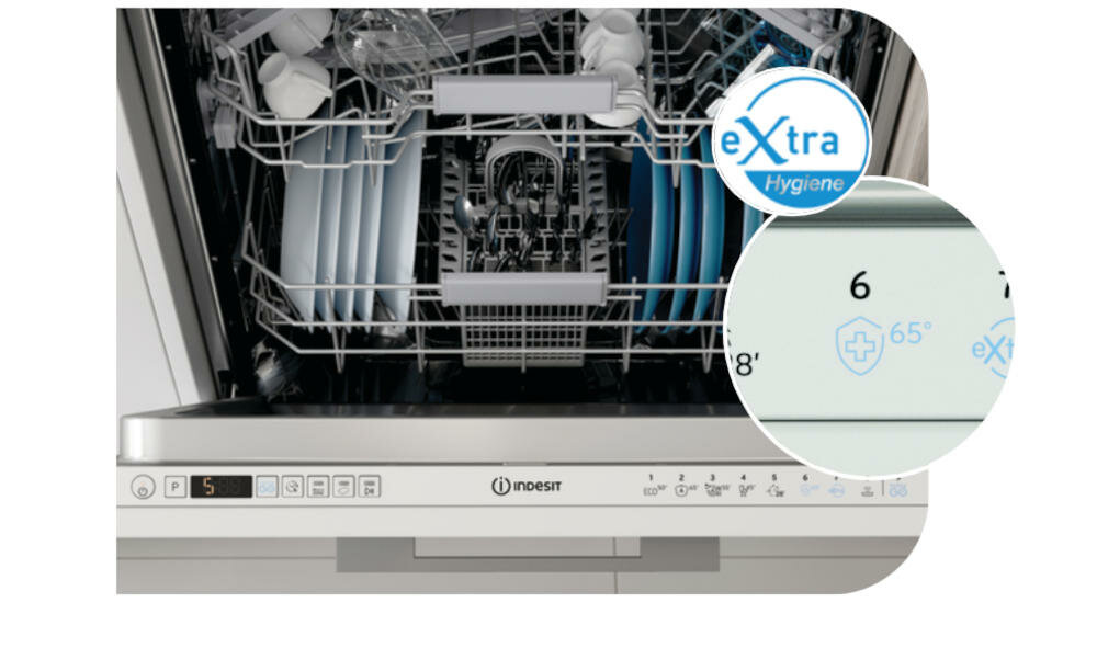 INDESIT-DIC3C24A extra hygiene usuwanie bakterie bezpieczne mycie butelki